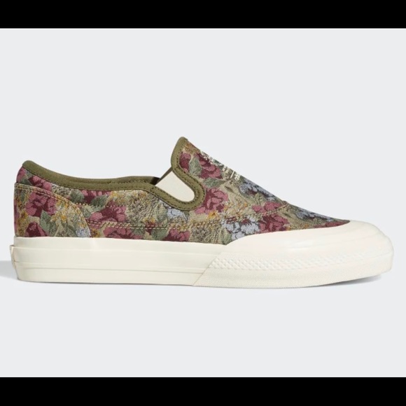 adidas men’s NIZZA RF SLIP SHOES - Picture 7 of 11